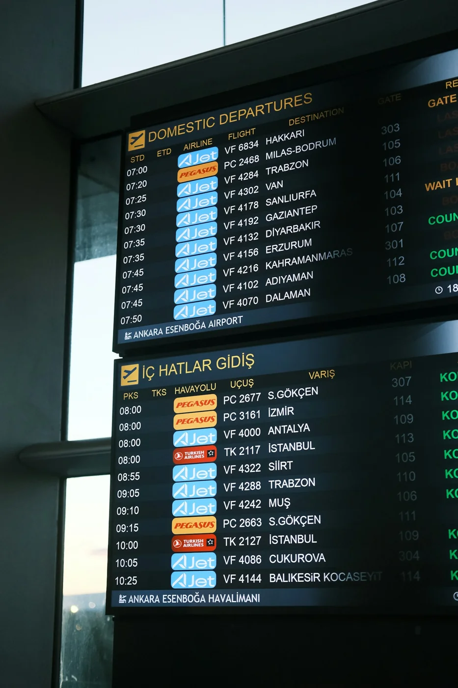 Les horaires et l’aéroport choisi peuvent aussi changer le coût du séjour.